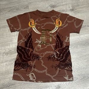 Vintage Do Denim Brown Mens T Shirt